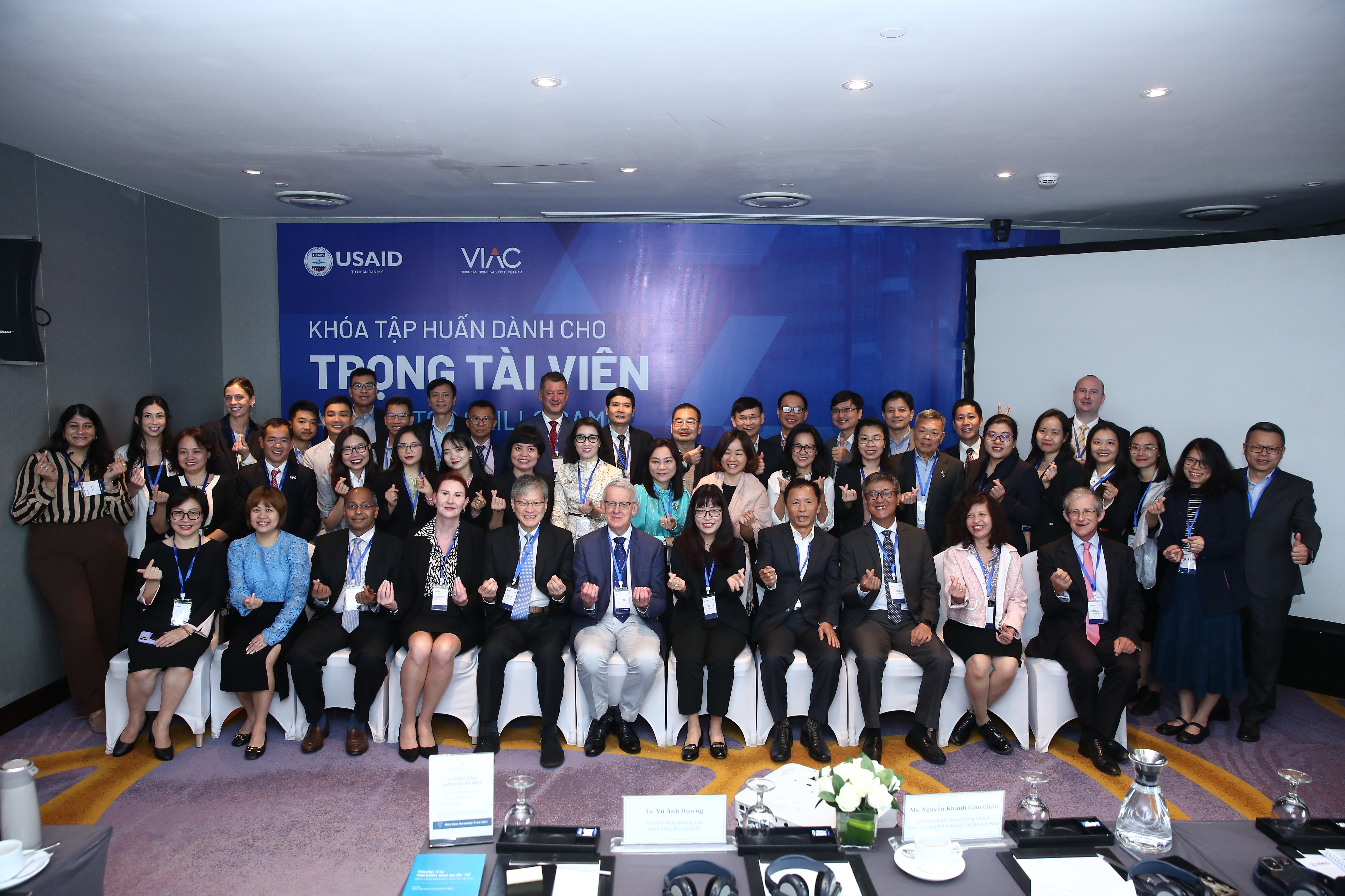 VIAC & USAID co-hosts the Arbitrator Skills Camp